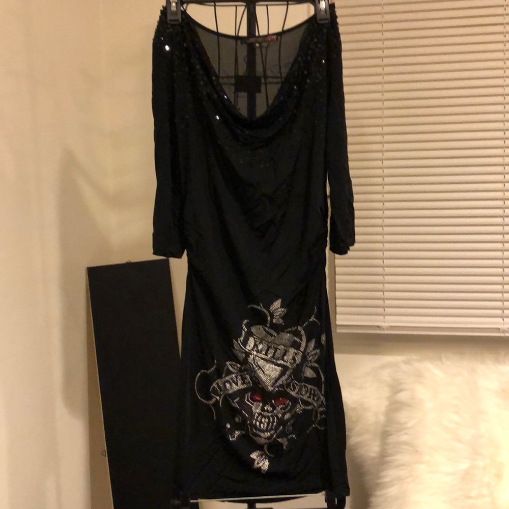ED HARDY Dress (form fitting)
